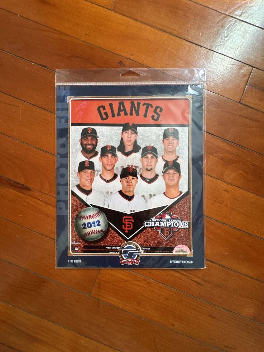 San Francisco Giants 2012 National League Champions 8x10 Photo by Photo File